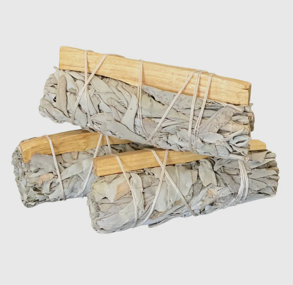 White Sage Stick with Palo Santo