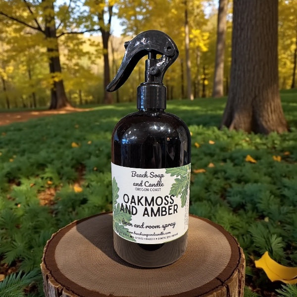 Oak Moss and Amber - Non Toxic Odor Neutralizing Room and Linen Spray
