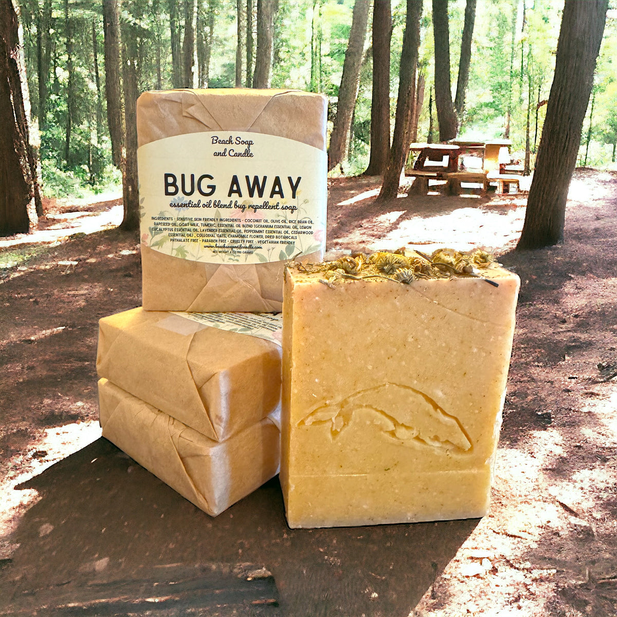 Bug Away Essential Oil Blend Soap