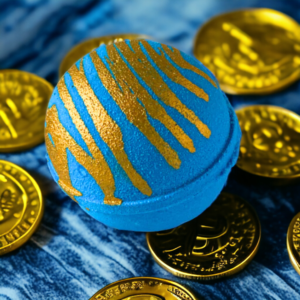 Never Say Die (sweet tobacco and peppermint) Jumbo Foaming Bath Bomb