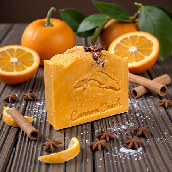 Orange Clove and Oatmeal Handcrafted Artisan Soap - limited offering