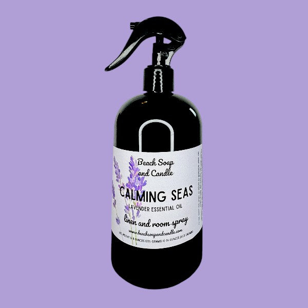 Calming Seas (Lavender) Non Toxic Odor Neutralizing Room and Linen Spray