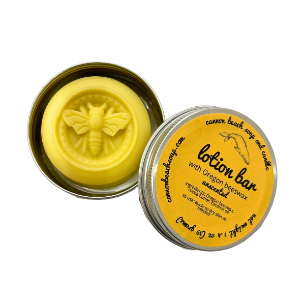 Sea Bee Beeswax Unscented Lotion Bar